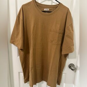 Duluth Trading Co Men's Tan Short Sleeve Tee
